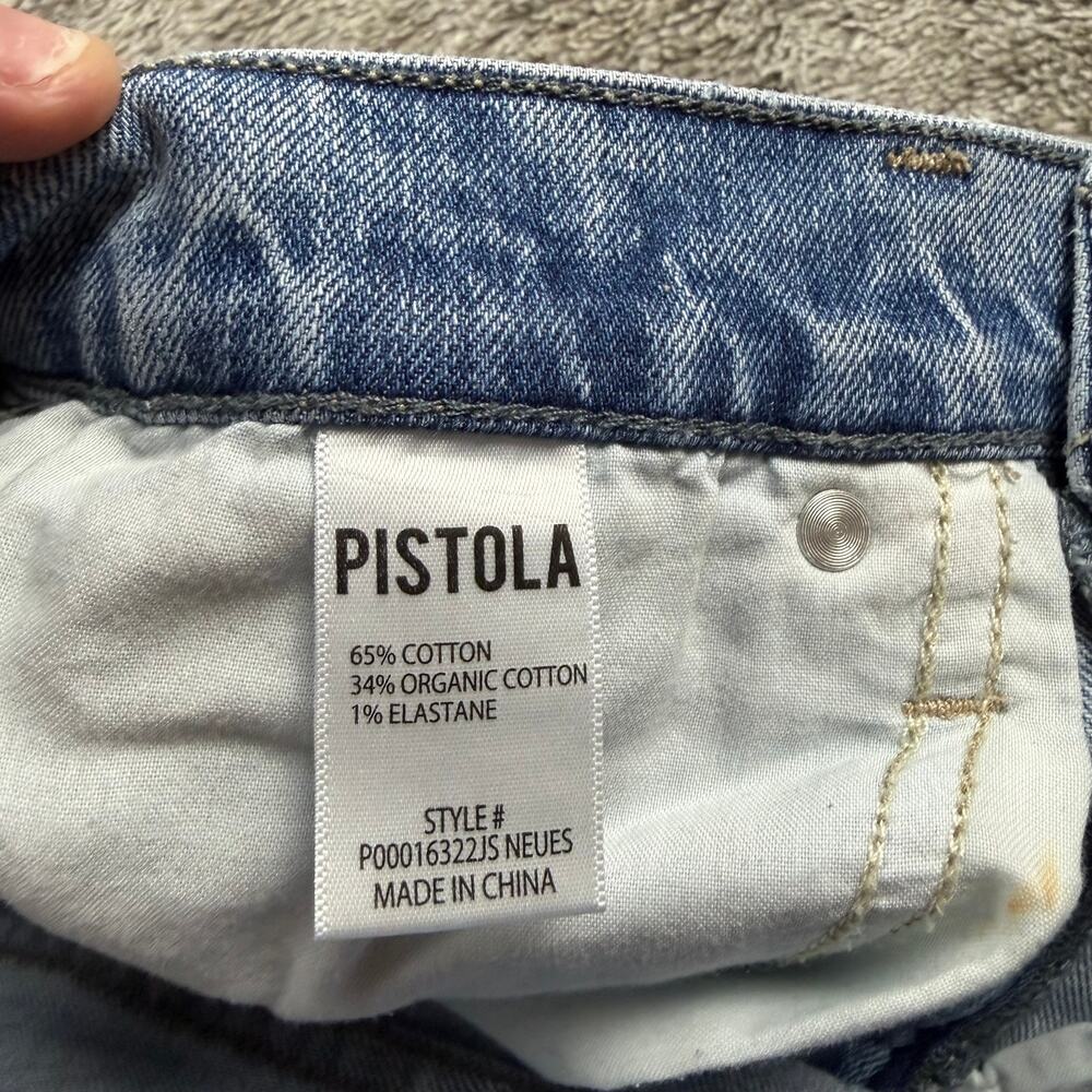 Pistola High Rise Cassie Straight Jeans Women's 24 - Picture 7 of 7
